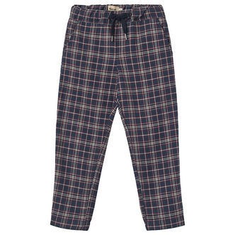 Wheat Bukser - Rufus - Navy Check