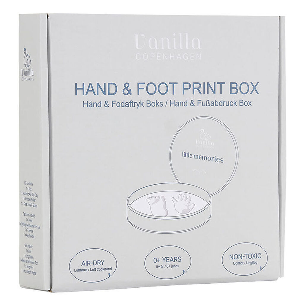 Vanilla Copenhagen Hånd- og Fodaftryk Boks
