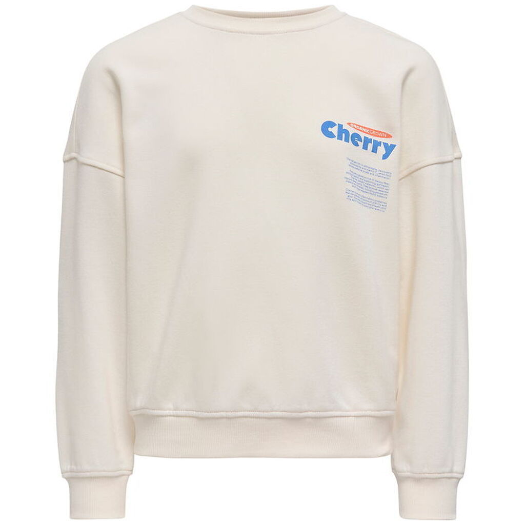 Kids Only Sweatshirt - KonPhilea - Tofu/Cherry