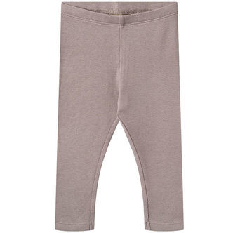 Wheat Leggings - Rib - Bomuld/Modal - Maddy - Dusty Purple
