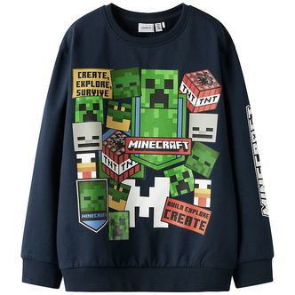 Name it Sweatshirt - NkmNeven - Minecraft - Navy Blazer