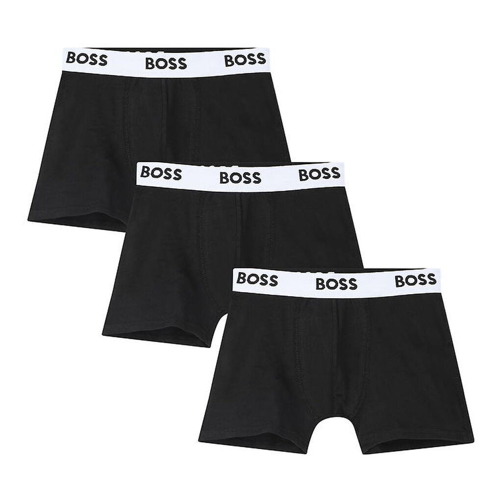 BOSS Boxershorts - 3-pak - Sort
