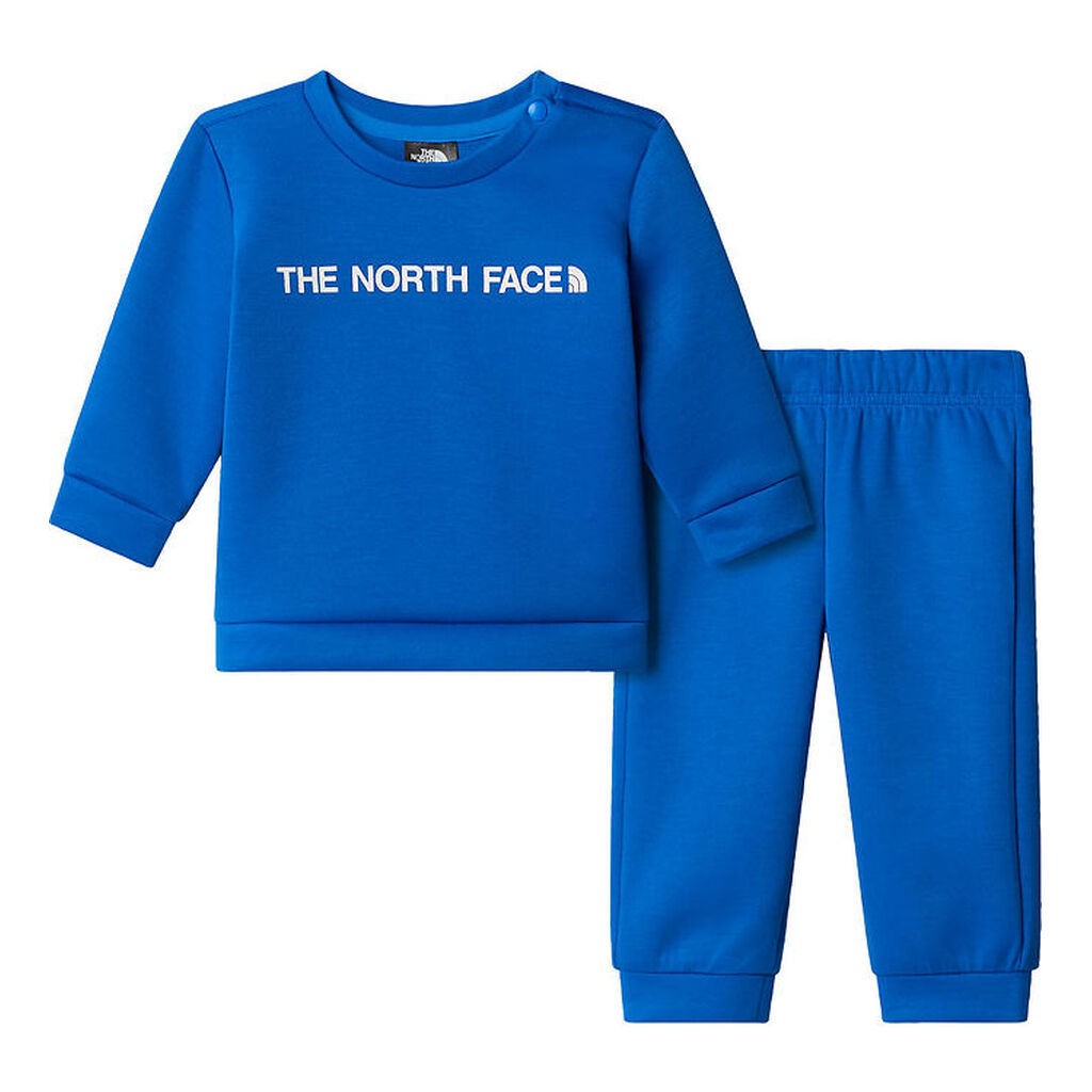 The North Face Sweatsæt - Bluse/Bukser - Hero Blue m. Logo