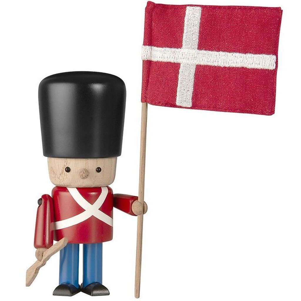 Novoform Træfigur - Danish Royal Guard - Ceremonial Uniform