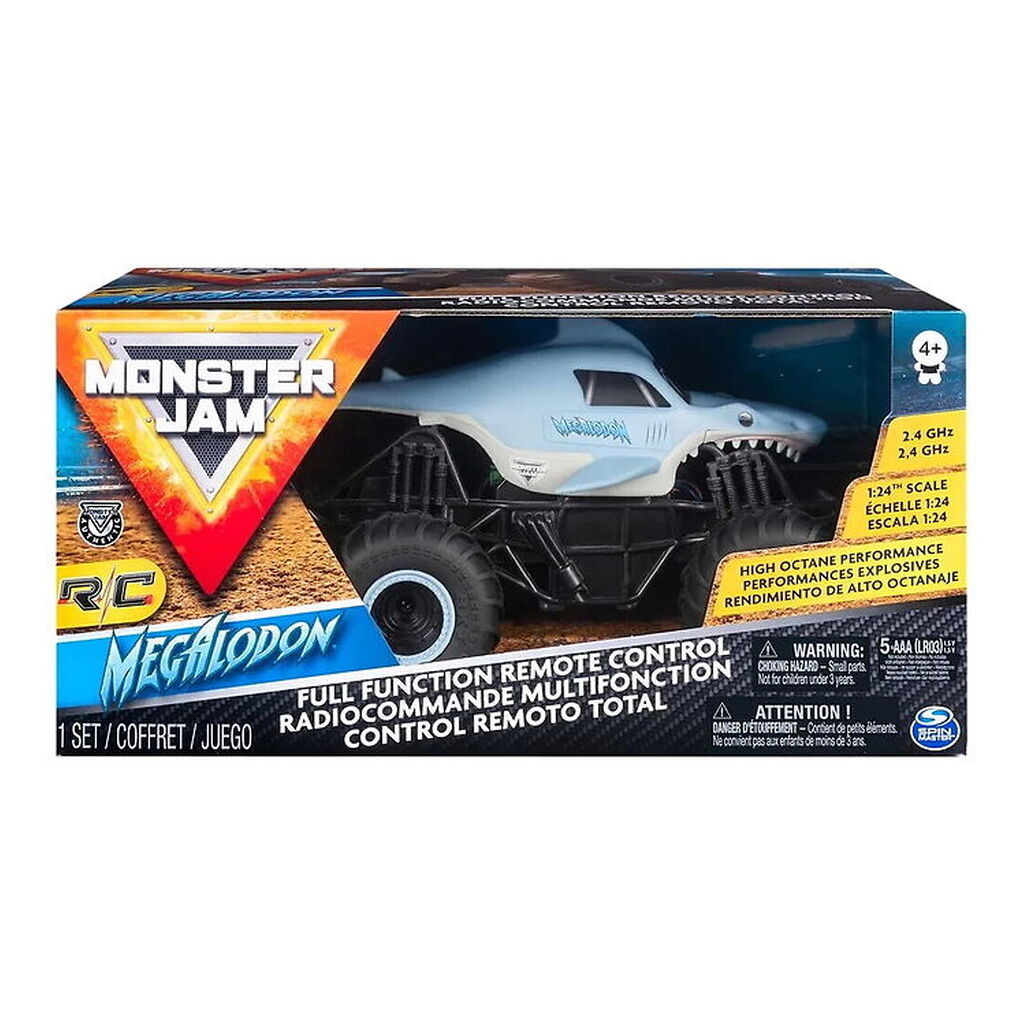 Monster Jam Fjernstyret Truck - 1:24 - Megaladon