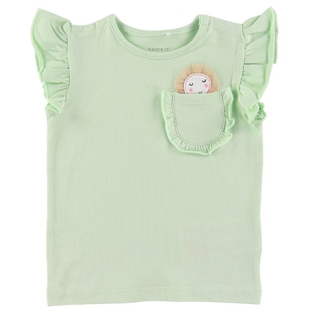 Name It T-shirt - NbfJade - Spray m. Lomme