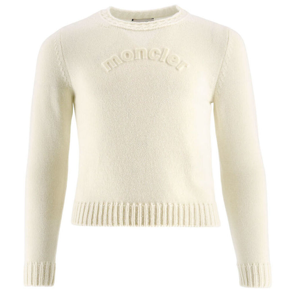 Moncler Bluse - Uld - Natural