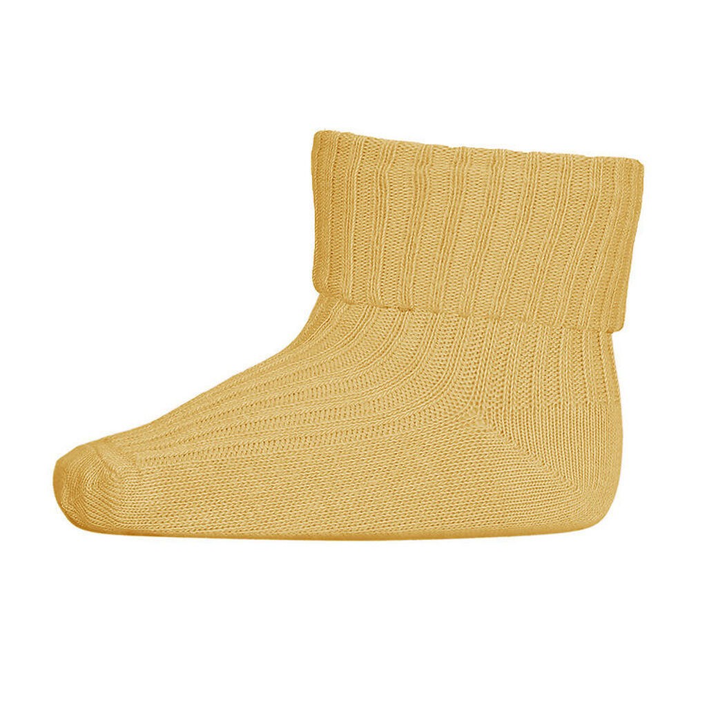 MP Strømper - Rib - Misted Yellow