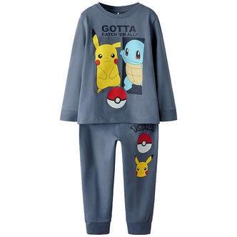 Name It nattøj - 2-delt - NmmOstyr - Pokémon - Flint Stone