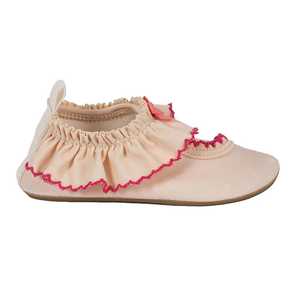 Konges Sløjd Badesko - Kitty Frill - Soft Pink