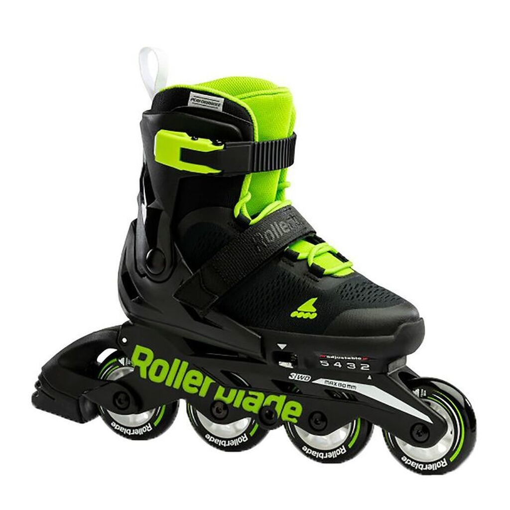 Rollerblade Rulleskøjter - Microblade - Sort/Grøn - Inliner