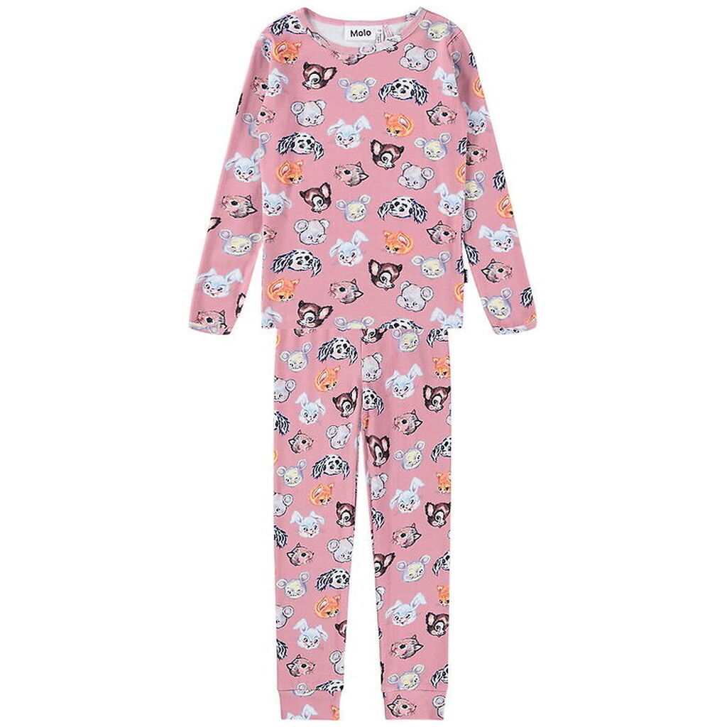 Molo Nattøj - Lue - Itty Bitty Blush