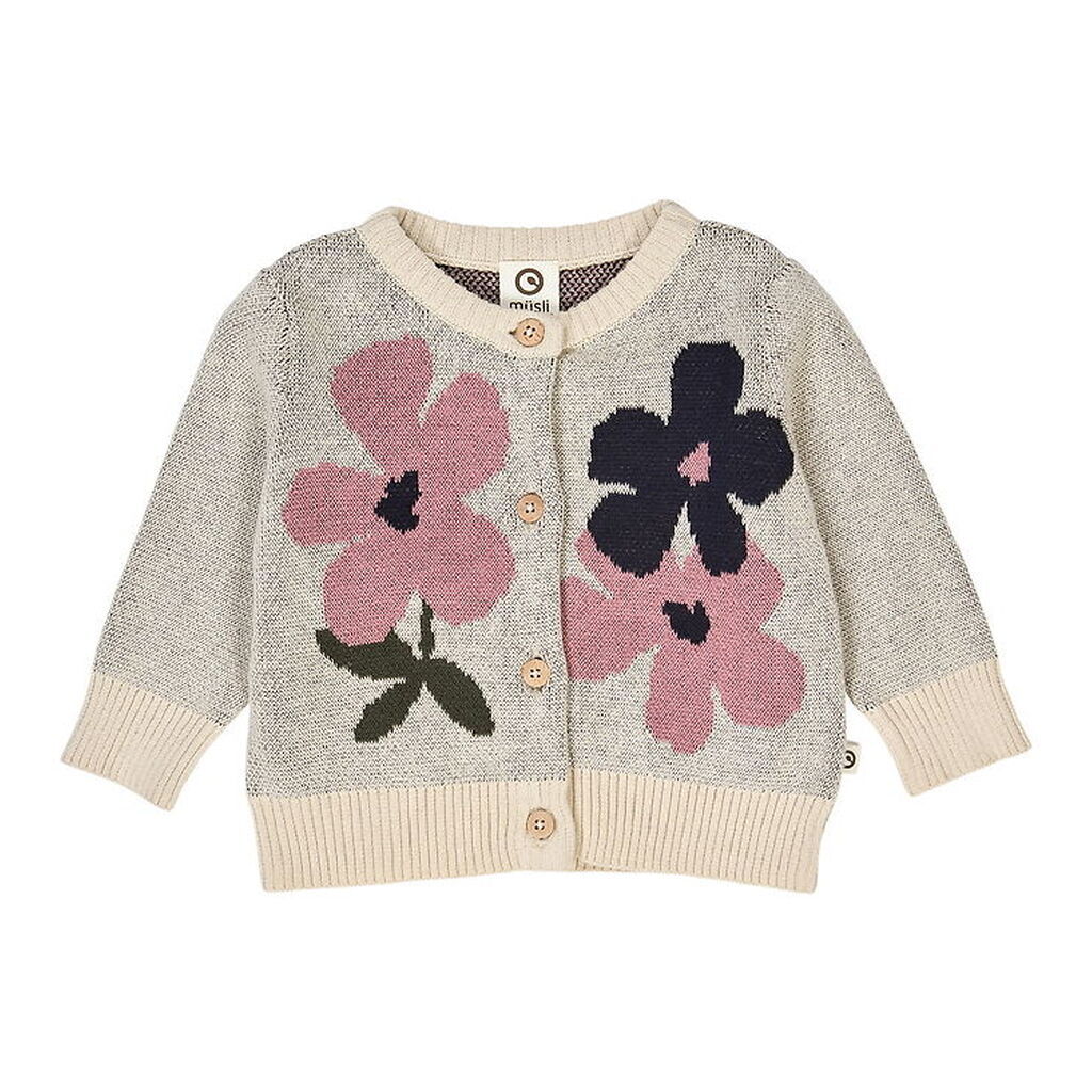 Müsli Cardigan - Strik - Zinna - Oak