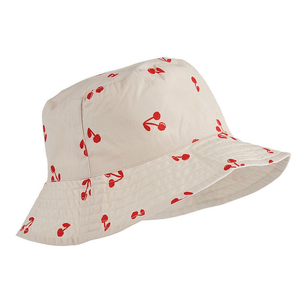Liewood Bøllehat - Damon - Vendbar - Cherries/Sandy