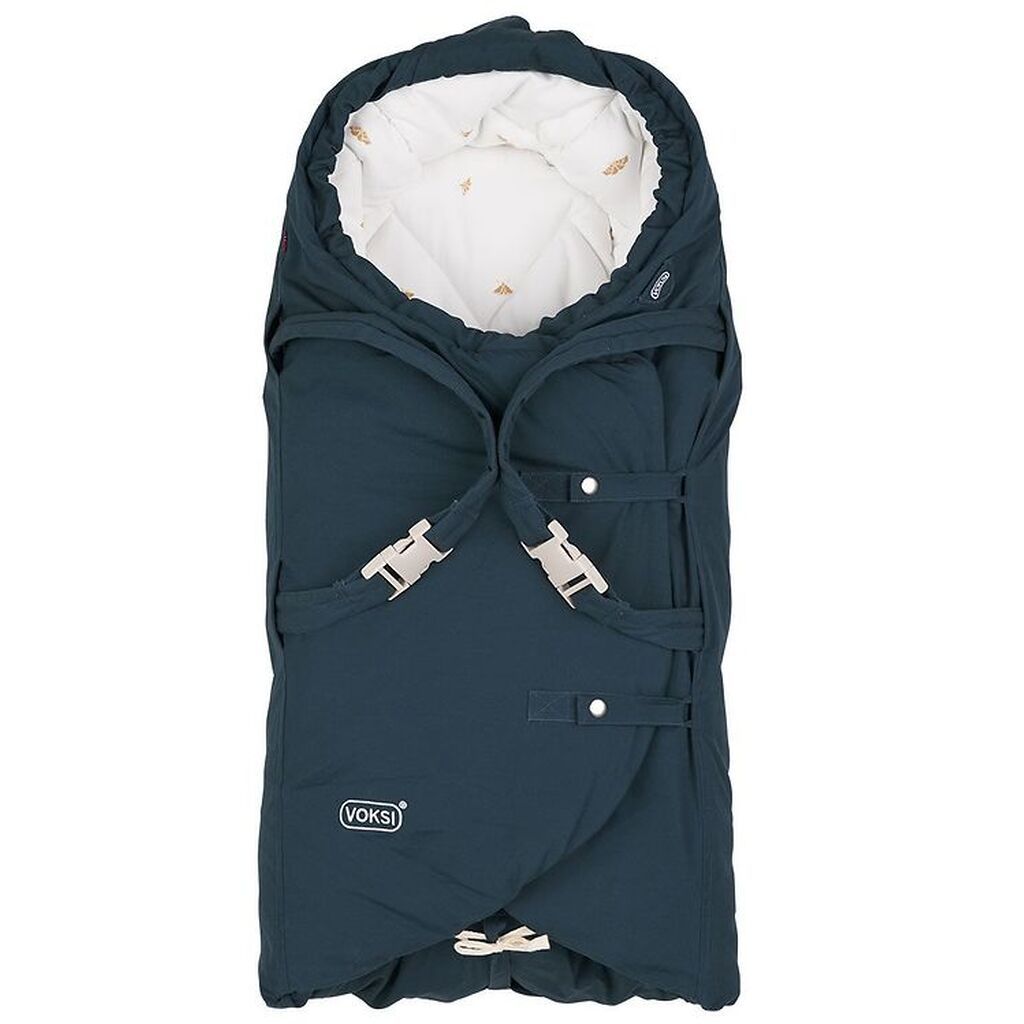 Voksi Kørepose - Carry North - 76/108 cm - Poppy Blue Wings