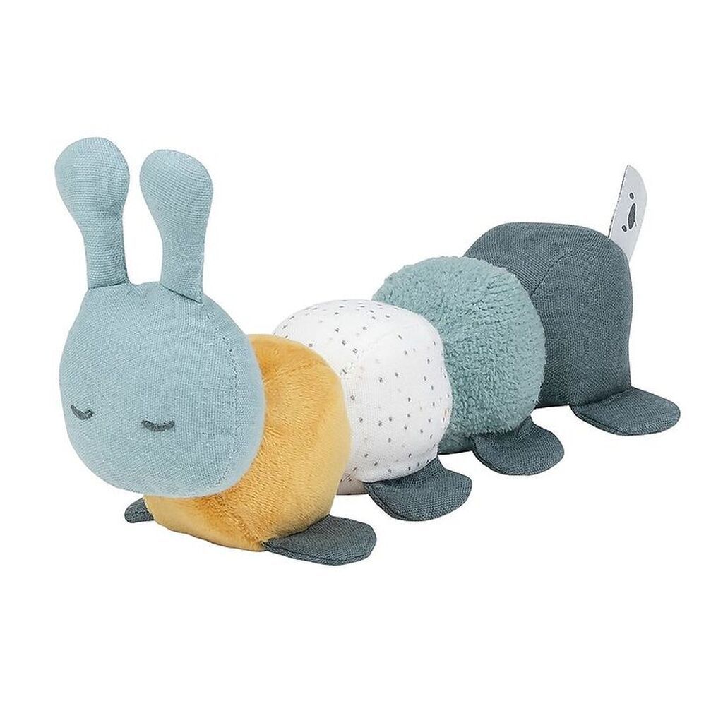 Nattou Aktivitetslegetøj - Larve - 25 cm - Light Green