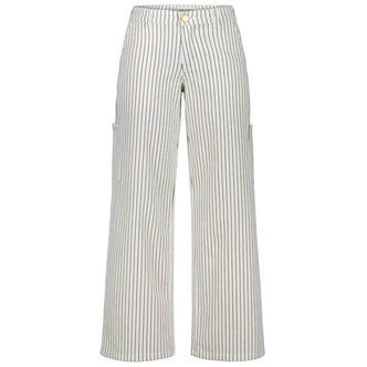 Sofie Schnoor Girls Bukser - Off White Stripet