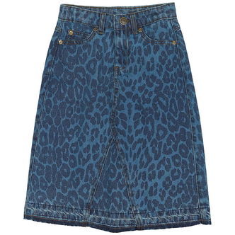 The New Nederdel - TnPrima - Mediun Blue Denim/Leo