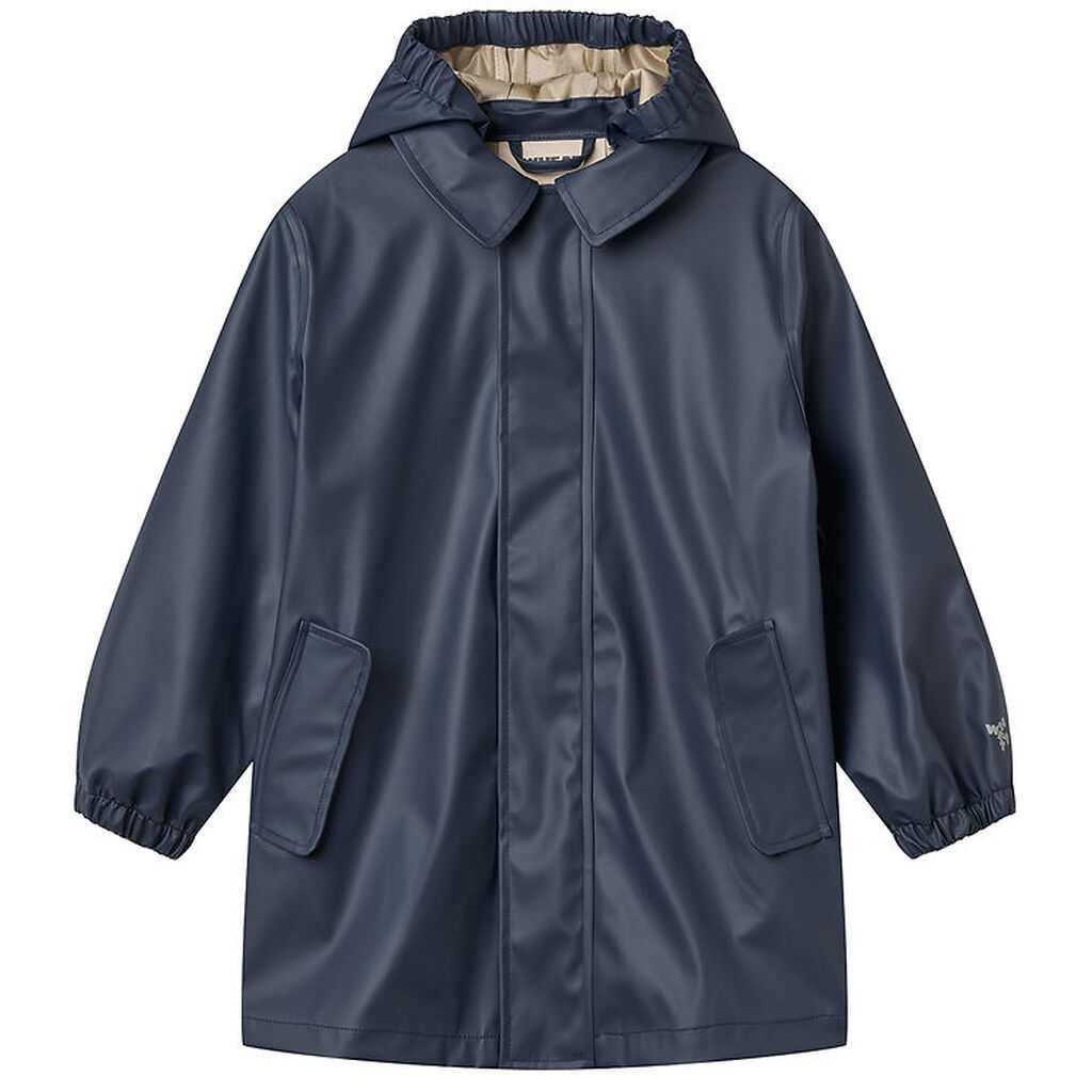 Wheat Regnjakke - Finley - Long - Ink