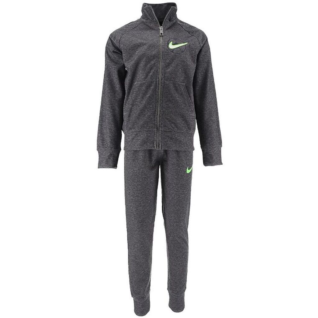 Nike Træningssæt - Cardigan/Bukser - My First - Carbon Heather