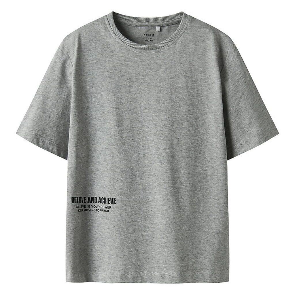 Name It T-shirt - NkmSeb - Grey Melange