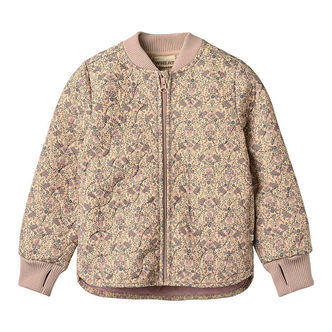 Wheat Termojakke - Loui - Mellow Peach Tapestry