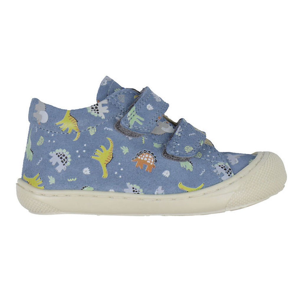 Naturino Sko - Cocoon VL Suede - Celeste Multi