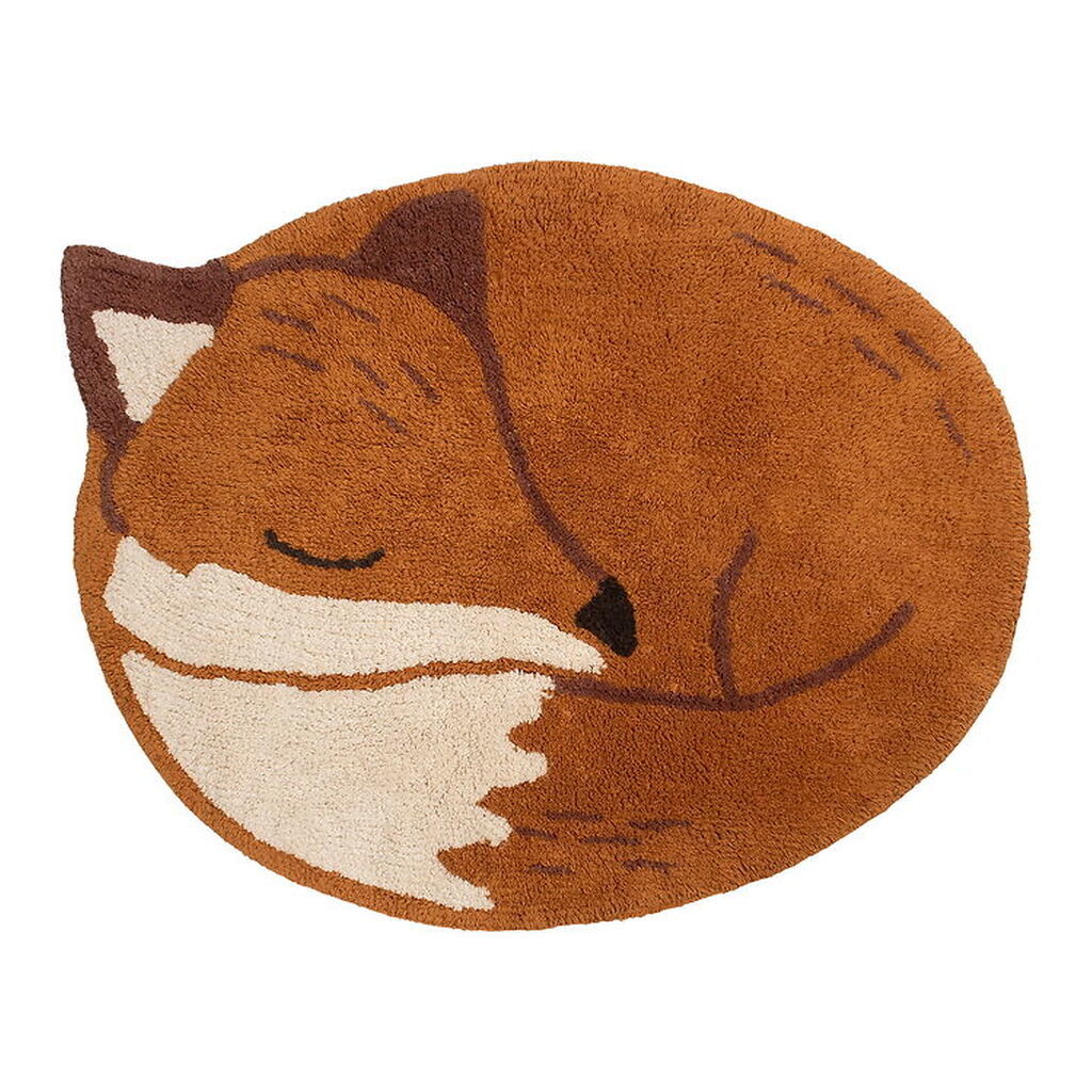 Filibabba Gulvtæppe - 90x70 cm - Ræven Freya