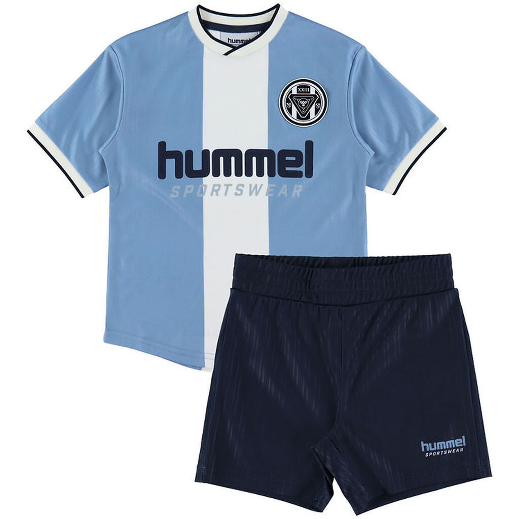 Hummel Træningssæt - HmlJR - Faded Denim