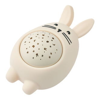Liewood Projektørlampe m. Lyd - Manuel Rabbit - Sandy