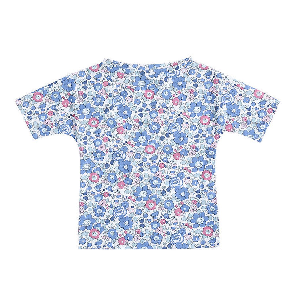 Petit Crabe Badebluse - Luna - UV50+ - Betsy m. Blomster