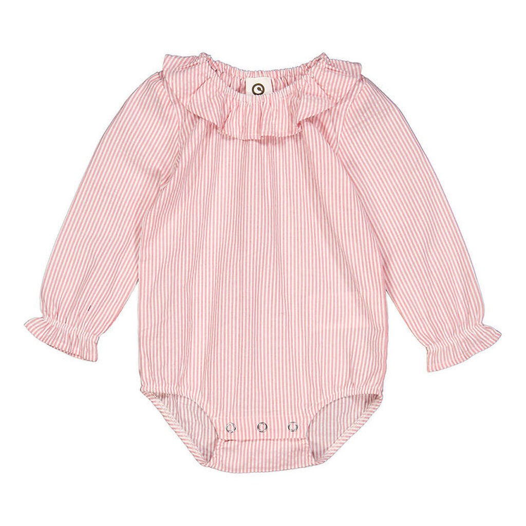 Müsli Body l/æ - Seersucker Stripe - Balsam cream/Bubblegum