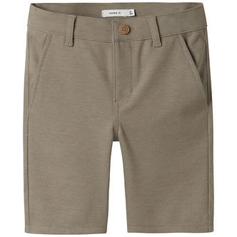 Name It Shorts - NkmSilas - Weathered Teak/PATTERN