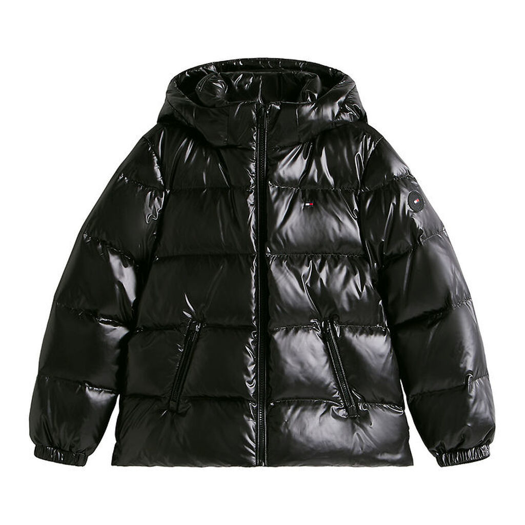 Tommy Hilfiger Dunjakke - Essential Down - Sort