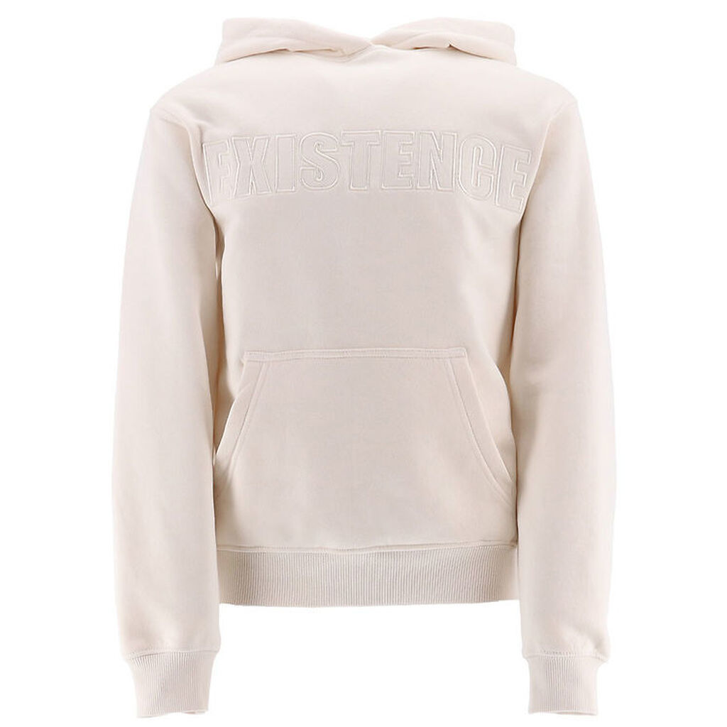 Hound - Hættetrøje - Off White m. Tekst