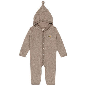 Konges Sløjd Heldragt - Uld - Strik - Mattou - Lysebrun