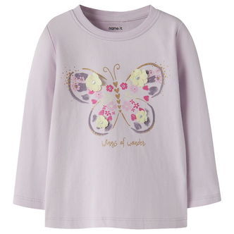 Name It Bluse - NmfDeppa - Lavender Fog