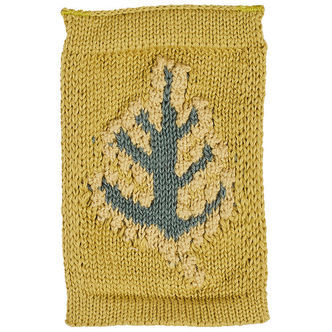 Smallstuff Strikket Flag - Blad - Blå