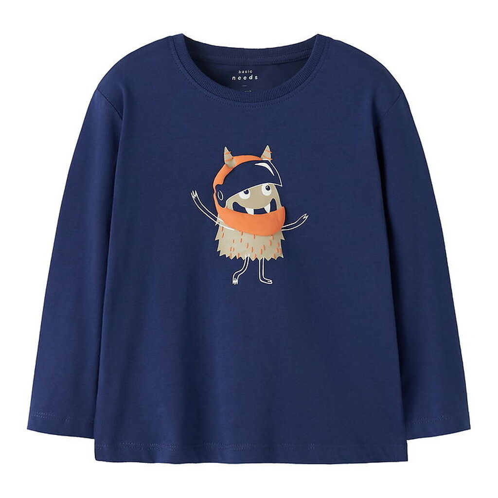 Name It Bluse - NmmVagno - Blueprint/Helm