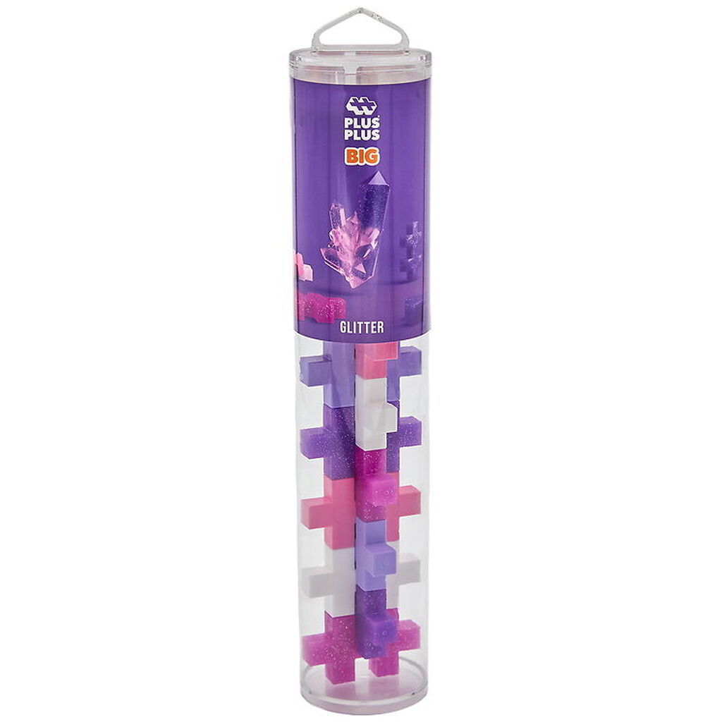 Plus-Plus Big - 15 stk. - Glitter