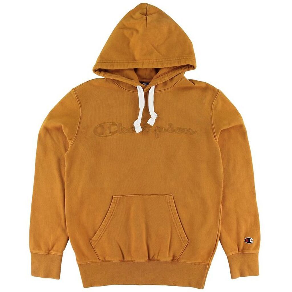 Champion Fashion Hættetrøje - Brændt Orange m. Logo