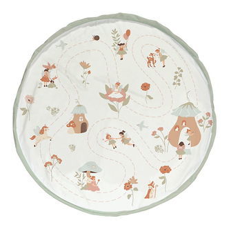 Play&Go Legetøjstæppe/Opbevaring - 140 cm - 2-i-1 - Fairy World