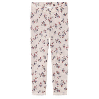 Name It Leggings - Uld - Noos - NmfWang - Lilac Ash m. Hulmønste