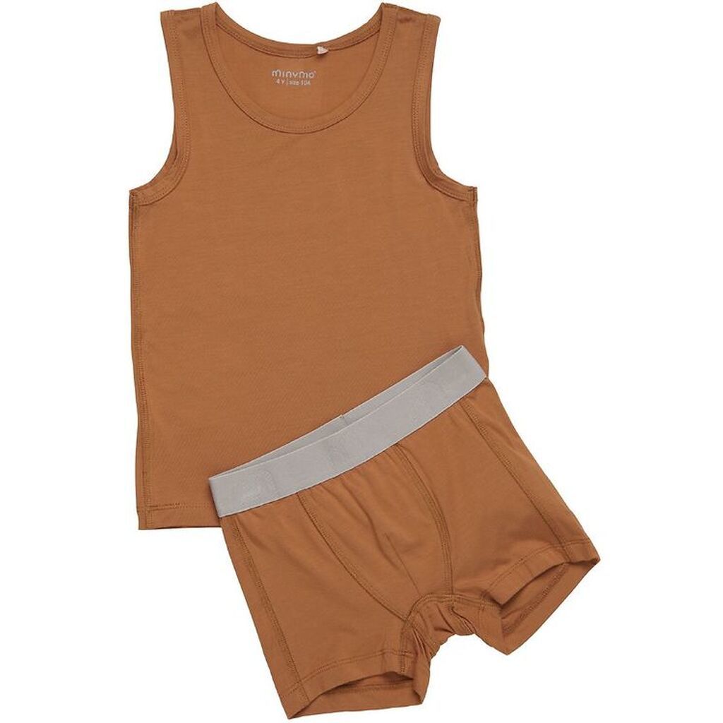 Minymo Undertøj - Bambus - Chipmunk