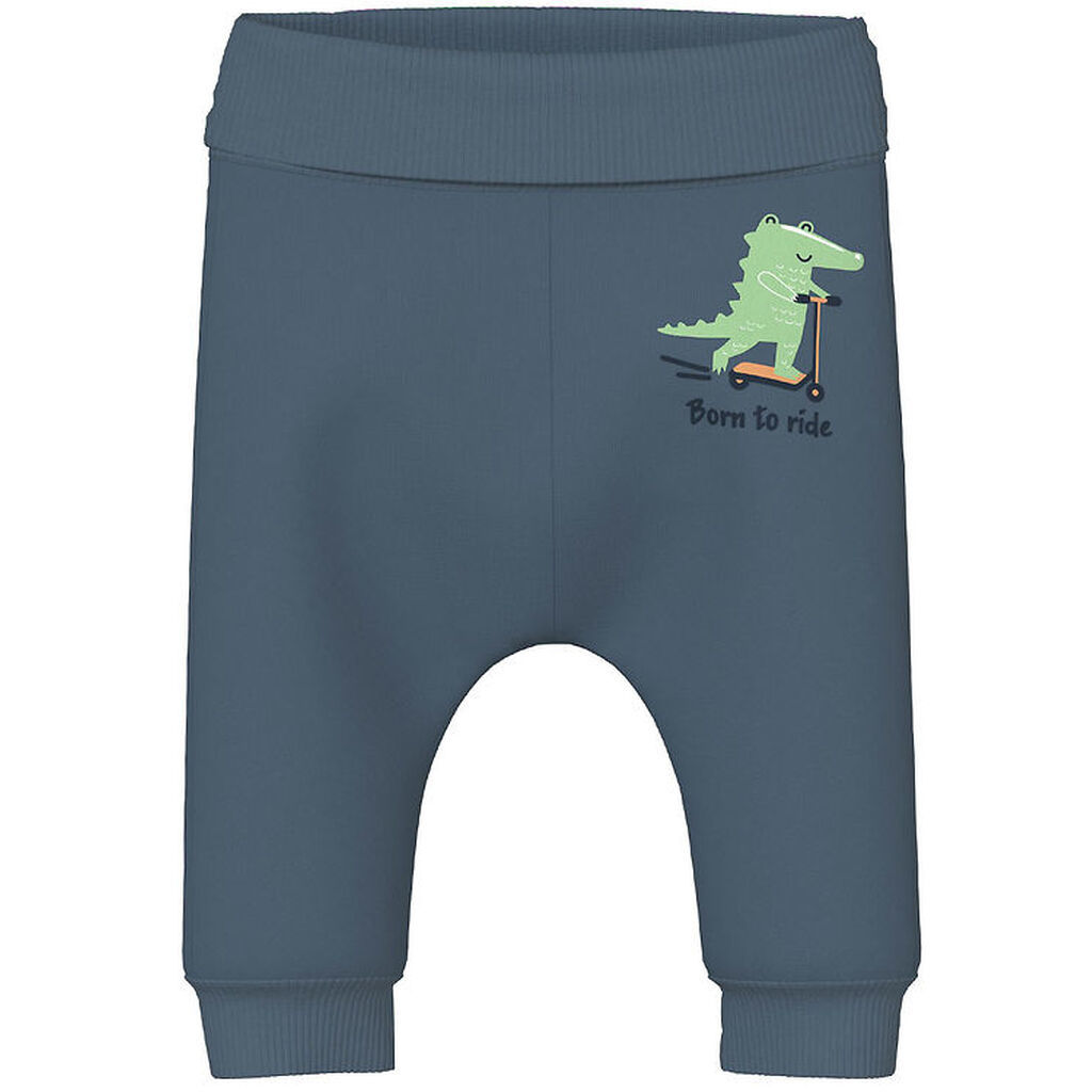 Name It Sweatpants - NbmVonne - China Blue/Born to ride