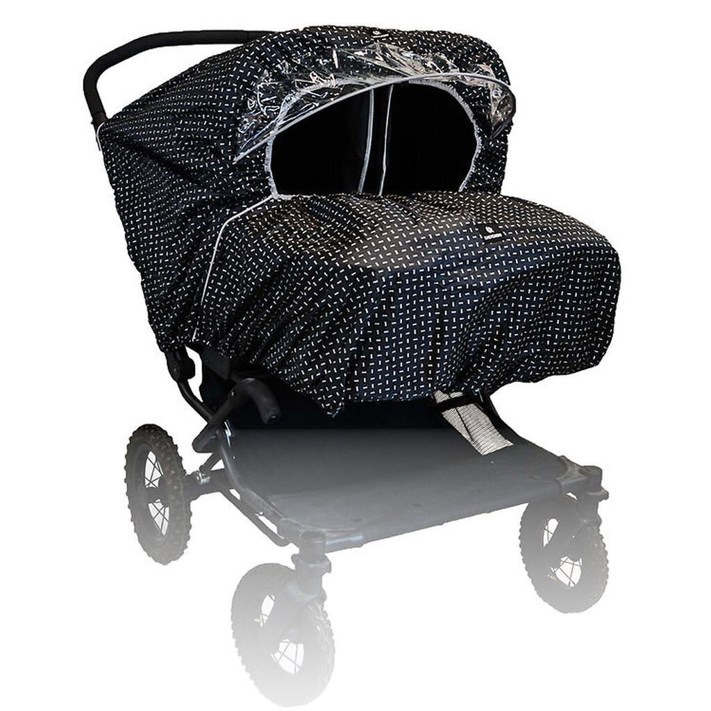 Easygrow Regnslag Til Tvlilingebarnevogn/-klapvogn - Stroke