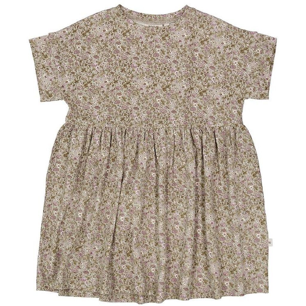 Wheat Kjole - Jersey - Emilie - Fossil Flowers