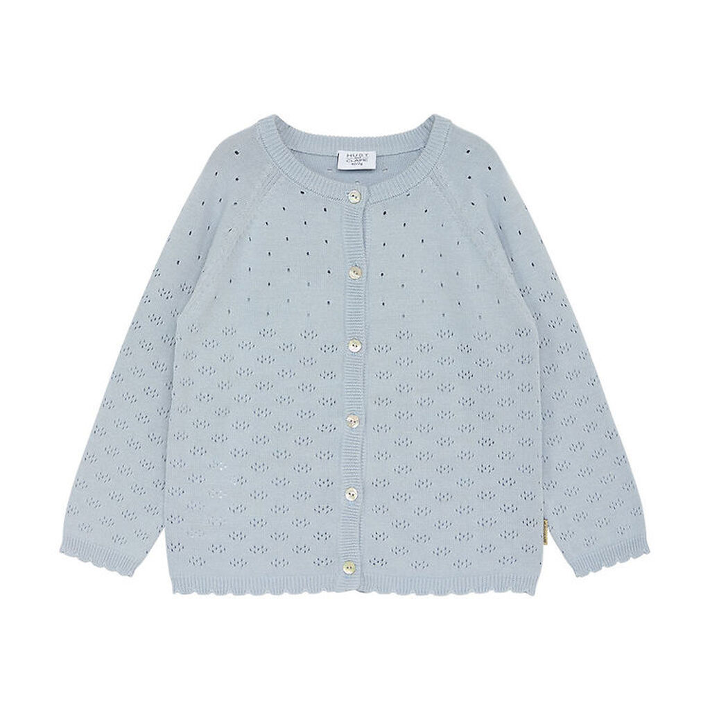 Hust and Claire Cardigan - Strik - HCCillja - Blue Flax