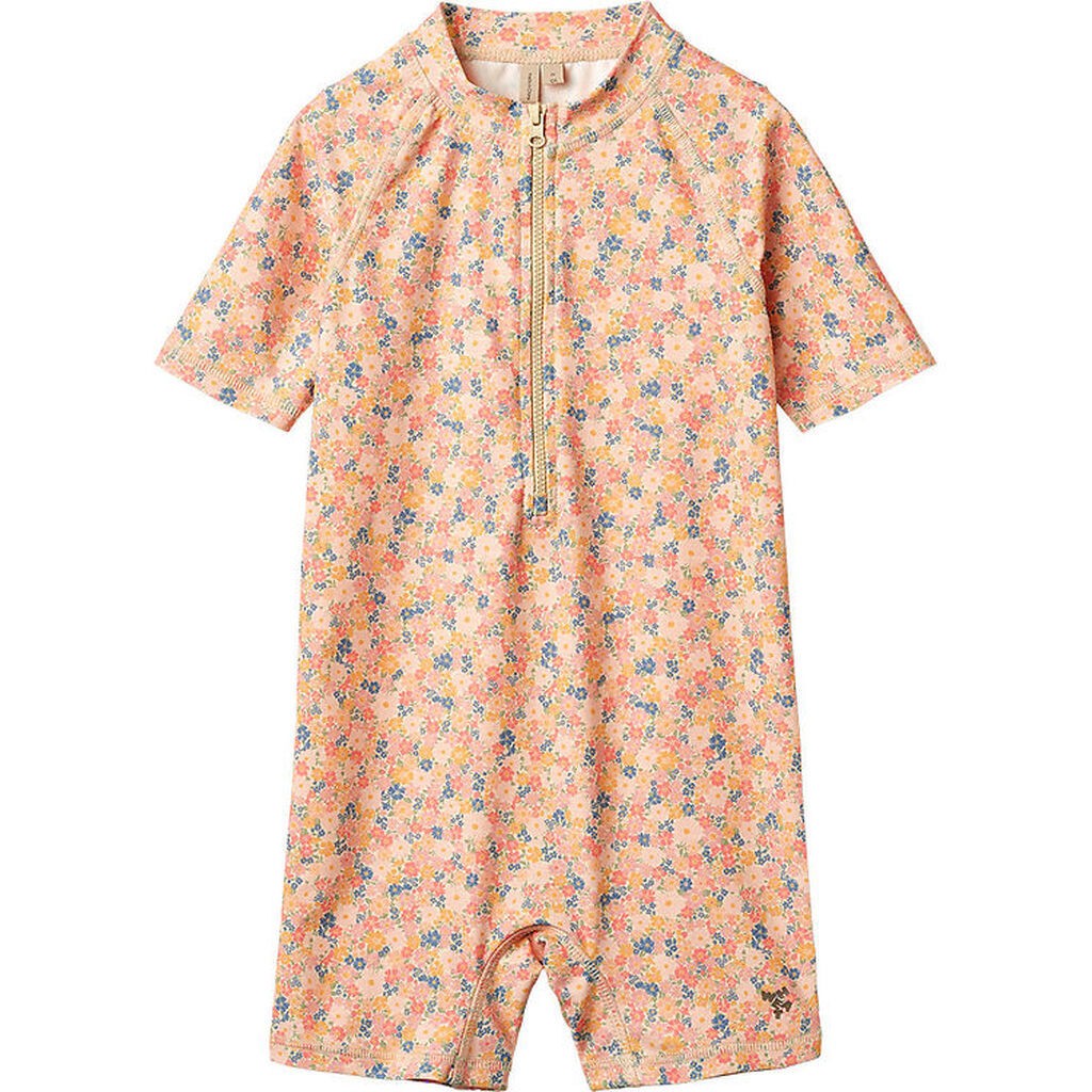 Wheat Badeheldragt - UV40+ - Cas - Multi Flowers