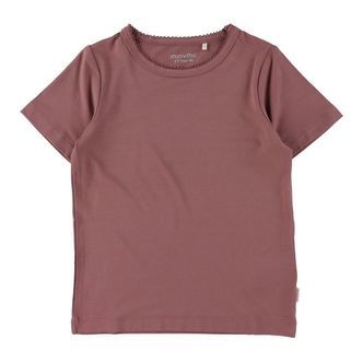 Minymo T-shirt - Bambus - Rose Brown